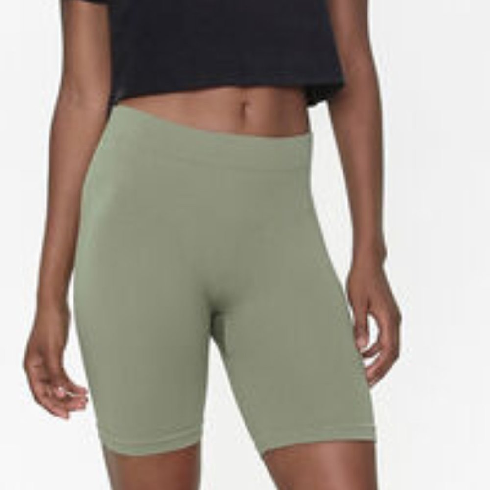 Forever 21 Women's High-Rise Biker Shorts